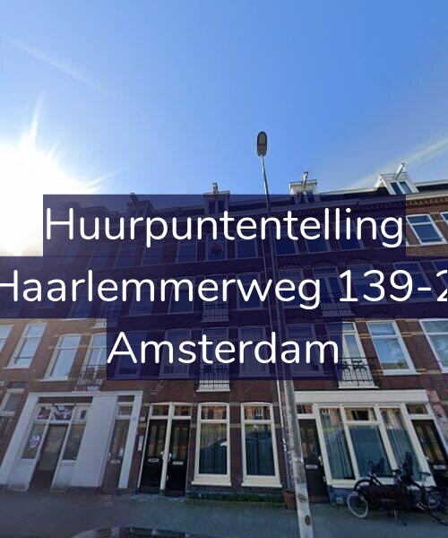 Foto gevel Huurpuntentelling voor Haarlemmerweg 139-2, Amsterdam