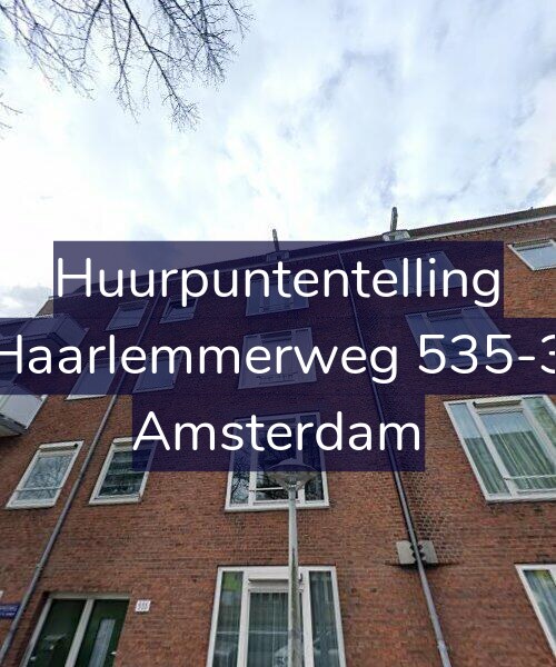 Foto gevel Huurpuntentelling voor Haarlemmerweg 535-3, Amsterdam