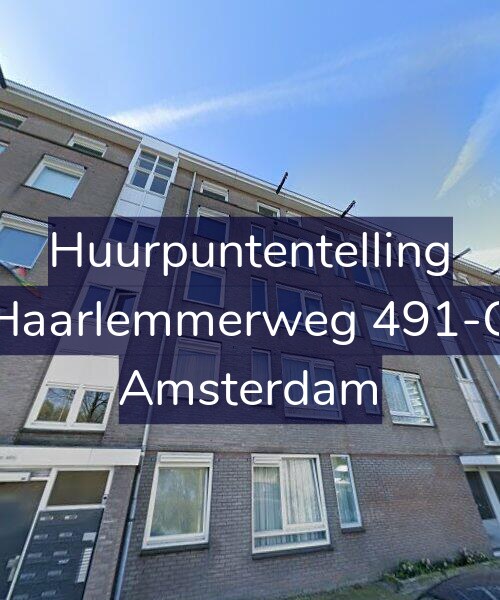 Foto gevel Huurpuntentelling voor Haarlemmerweg 491-C, Amsterdam