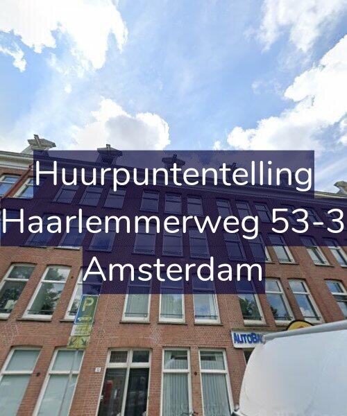 Foto gevel Huurpuntentelling voor Haarlemmerweg 53-3, Amsterdam