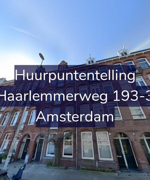 Foto gevel Huurpuntentelling voor Haarlemmerweg 193-3, Amsterdam