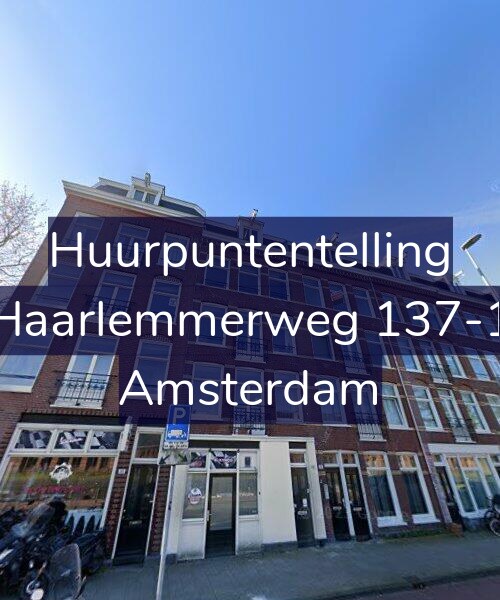 Foto gevel Huurpuntentelling voor Haarlemmerweg 137-1, Amsterdam