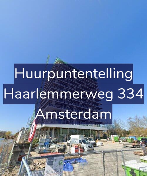 Foto gevel Huurpuntentelling voor Haarlemmerweg 334, Amsterdam