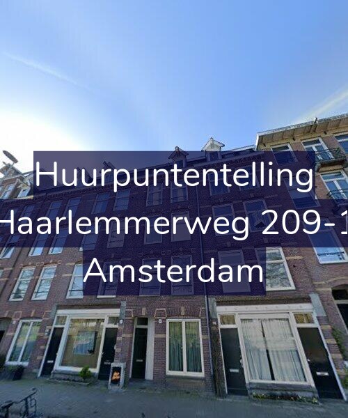Foto gevel Huurpuntentelling voor Haarlemmerweg 209-1, Amsterdam