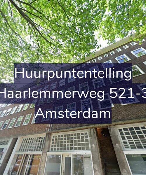 Foto gevel Huurpuntentelling voor Haarlemmerweg 521-3, Amsterdam