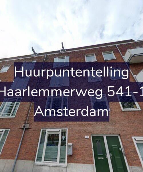 Foto gevel Huurpuntentelling voor Haarlemmerweg 541-1, Amsterdam