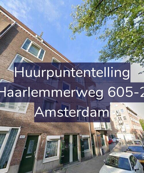 Foto gevel Huurpuntentelling voor Haarlemmerweg 605-2, Amsterdam