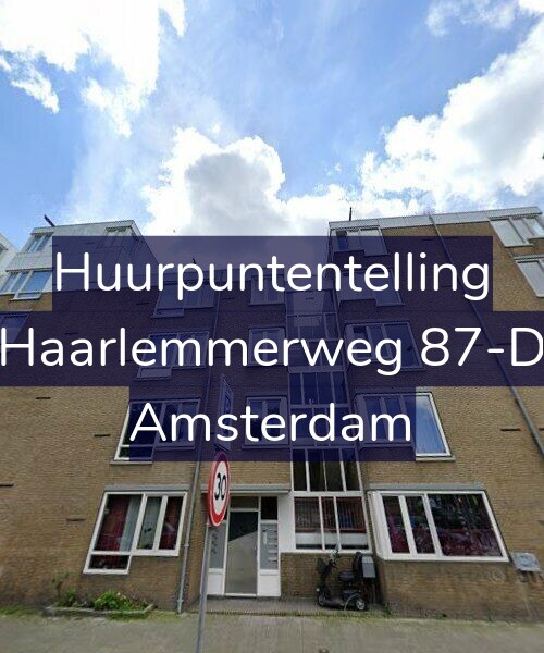 Foto gevel Huurpuntentelling voor Haarlemmerweg 87-D, Amsterdam