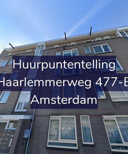 Foto gevel Huurpuntentelling voor Haarlemmerweg 477-B, Amsterdam