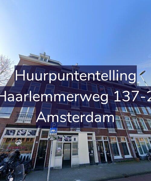 Foto gevel Huurpuntentelling voor Haarlemmerweg 137-2, Amsterdam
