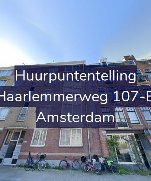 Foto gevel Huurpuntentelling voor Haarlemmerweg 107-B, Amsterdam