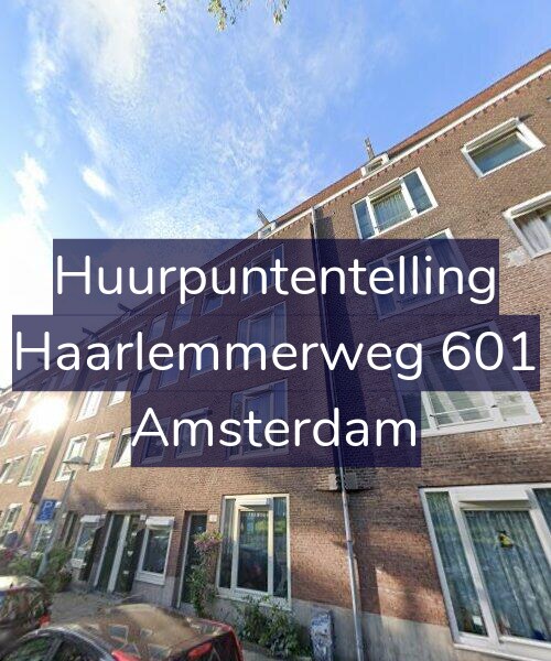 Foto gevel Huurpuntentelling voor Haarlemmerweg 601, Amsterdam
