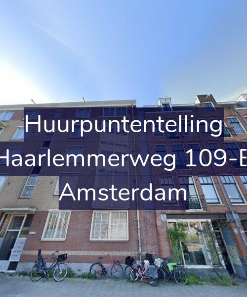 Foto gevel Huurpuntentelling voor Haarlemmerweg 109-B, Amsterdam
