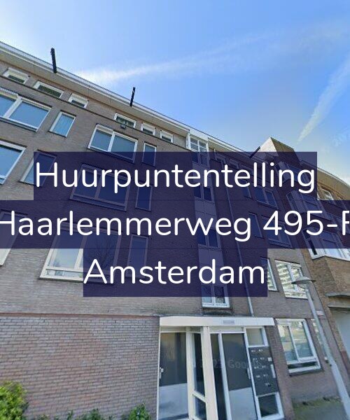 Foto gevel Huurpuntentelling voor Haarlemmerweg 495-F, Amsterdam