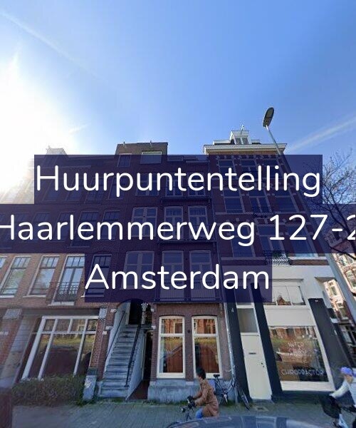 Foto gevel Huurpuntentelling voor Haarlemmerweg 127-2, Amsterdam