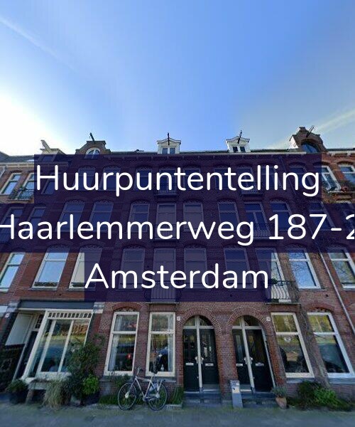 Foto gevel Huurpuntentelling voor Haarlemmerweg 187-2, Amsterdam