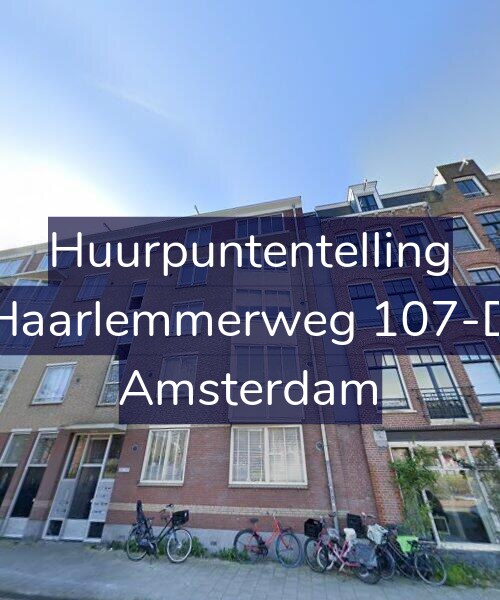 Foto gevel Huurpuntentelling voor Haarlemmerweg 107-D, Amsterdam