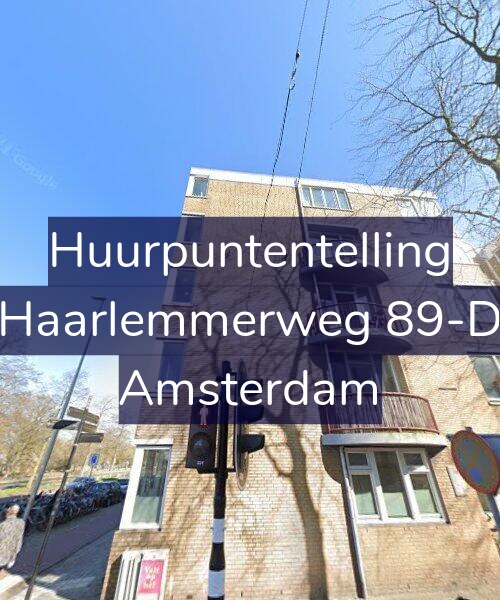 Foto gevel Huurpuntentelling voor Haarlemmerweg 89-D, Amsterdam