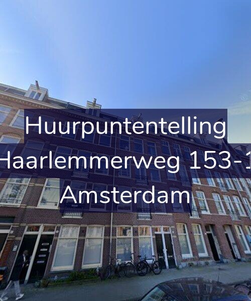 Foto gevel Huurpuntentelling voor Haarlemmerweg 153-1, Amsterdam