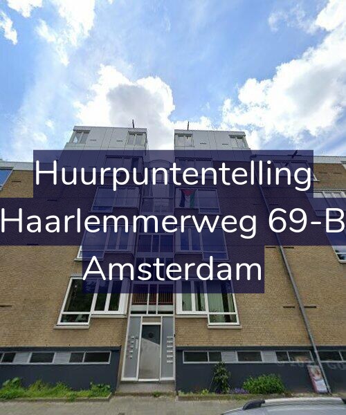 Foto gevel Huurpuntentelling voor Haarlemmerweg 69-B, Amsterdam