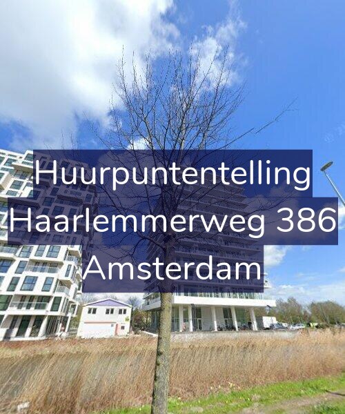 Foto gevel Huurpuntentelling voor Haarlemmerweg 386, Amsterdam