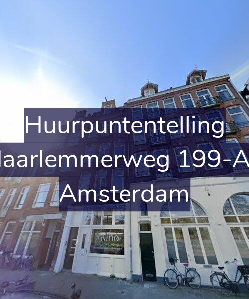 Foto gevel Huurpuntentelling voor Haarlemmerweg 199-A3, Amsterdam
