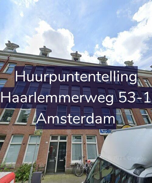 Foto gevel Huurpuntentelling voor Haarlemmerweg 53-1, Amsterdam
