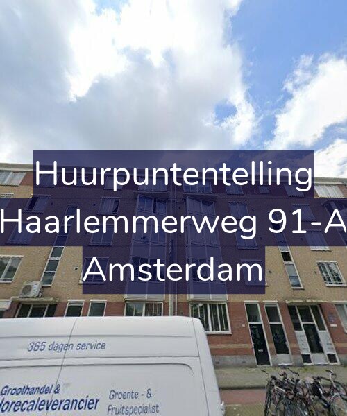 Foto gevel Huurpuntentelling voor Haarlemmerweg 91-A, Amsterdam