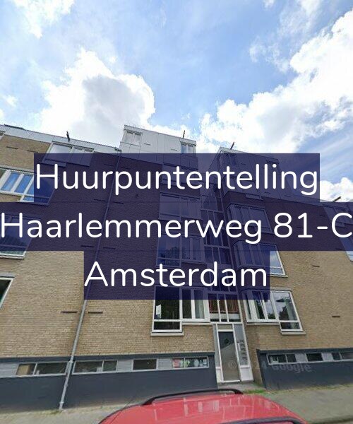 Foto gevel Huurpuntentelling voor Haarlemmerweg 81-C, Amsterdam