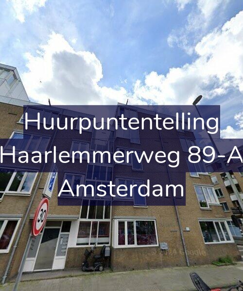 Foto gevel Huurpuntentelling voor Haarlemmerweg 89-A, Amsterdam