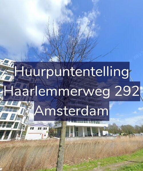 Foto gevel Huurpuntentelling voor Haarlemmerweg 292, Amsterdam
