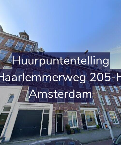 Foto gevel Huurpuntentelling voor Haarlemmerweg 205-H, Amsterdam