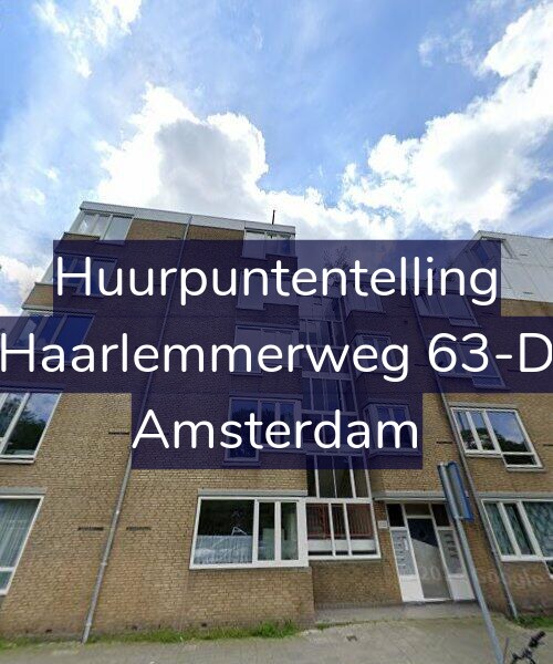 Foto gevel Huurpuntentelling voor Haarlemmerweg 63-D, Amsterdam
