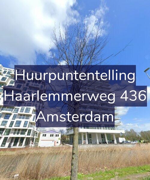 Foto gevel Huurpuntentelling voor Haarlemmerweg 436, Amsterdam