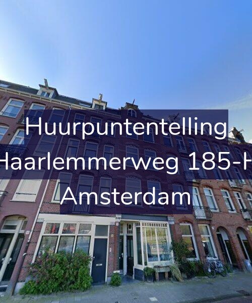 Foto gevel Huurpuntentelling voor Haarlemmerweg 185-H, Amsterdam