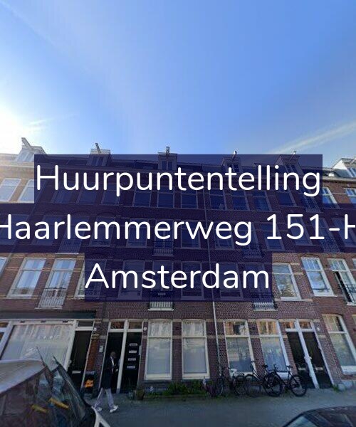Foto gevel Huurpuntentelling voor Haarlemmerweg 151-H, Amsterdam