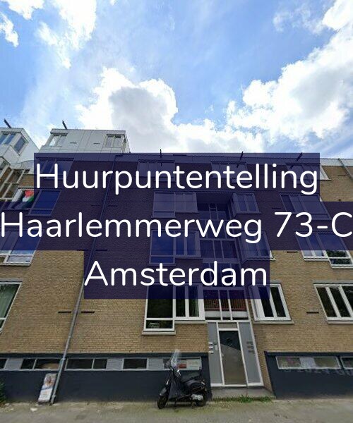 Foto gevel Huurpuntentelling voor Haarlemmerweg 73-C, Amsterdam