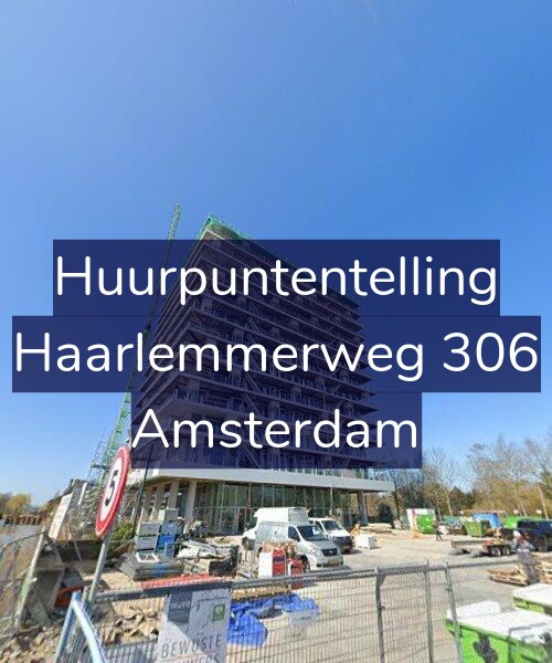 Foto gevel Huurpuntentelling voor Haarlemmerweg 306, Amsterdam