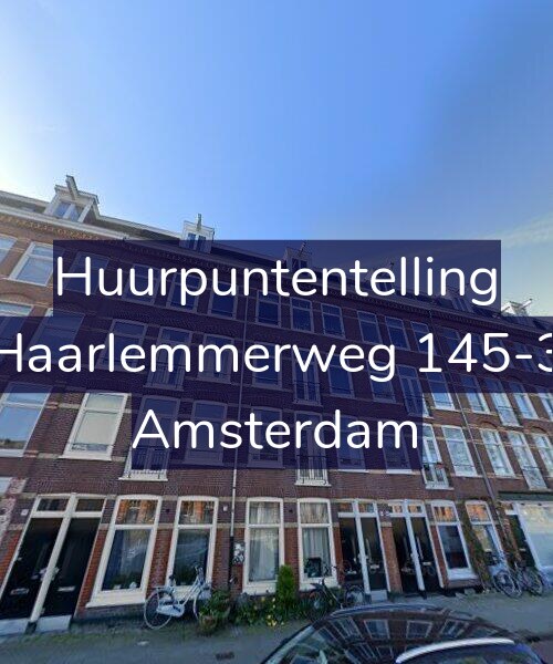 Foto gevel Huurpuntentelling voor Haarlemmerweg 145-3, Amsterdam