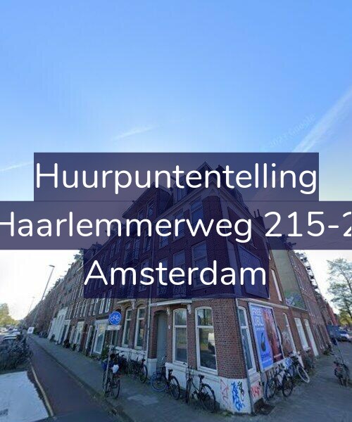 Foto gevel Huurpuntentelling voor Haarlemmerweg 215-2, Amsterdam