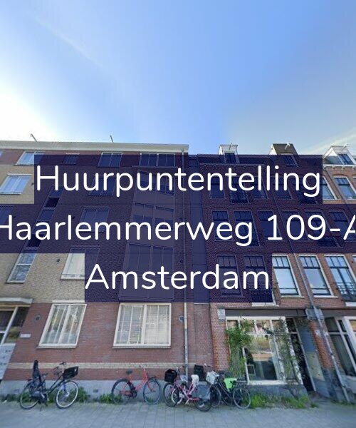 Foto gevel Huurpuntentelling voor Haarlemmerweg 109-A, Amsterdam