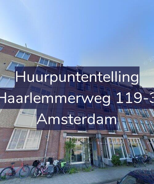 Foto gevel Huurpuntentelling voor Haarlemmerweg 119-3, Amsterdam