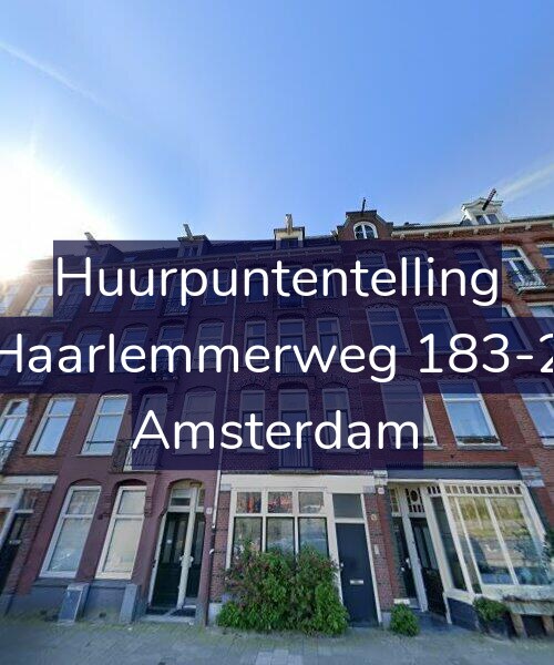 Foto gevel Huurpuntentelling voor Haarlemmerweg 183-2, Amsterdam