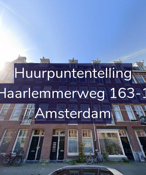 Foto gevel Huurpuntentelling voor Haarlemmerweg 163-1, Amsterdam