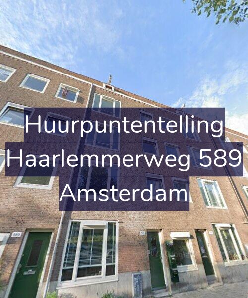 Foto gevel Huurpuntentelling voor Haarlemmerweg 589, Amsterdam