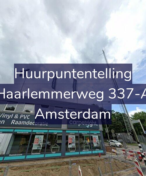 Foto gevel Huurpuntentelling voor Haarlemmerweg 337-A, Amsterdam