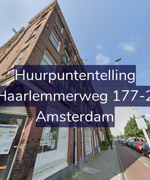 Foto gevel Huurpuntentelling voor Haarlemmerweg 177-2, Amsterdam