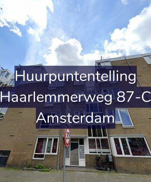 Foto gevel Huurpuntentelling voor Haarlemmerweg 87-C, Amsterdam