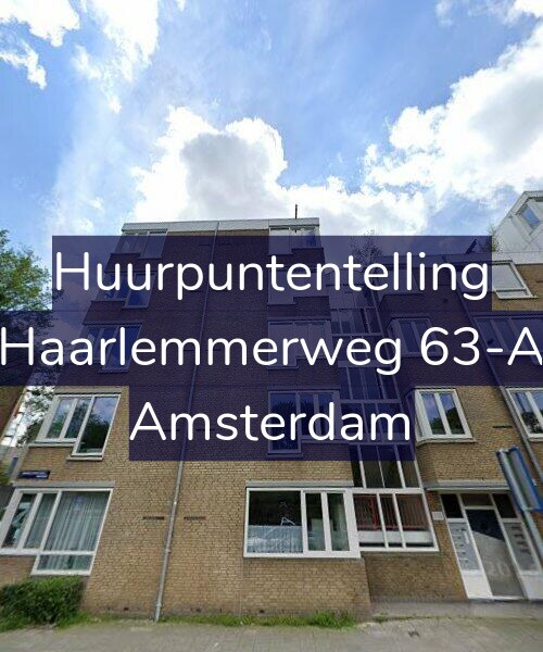 Foto gevel Huurpuntentelling voor Haarlemmerweg 63-A, Amsterdam