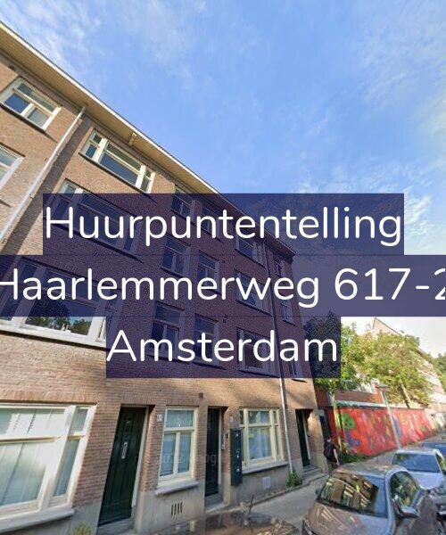 Foto gevel Huurpuntentelling voor Haarlemmerweg 617-2, Amsterdam